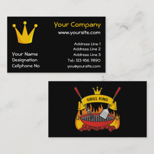Grill King Business Card