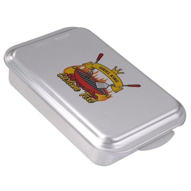Grill King Cake Pan (Side)
