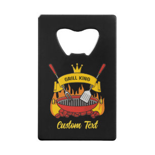 Grill King Credit Card Bottle Opener