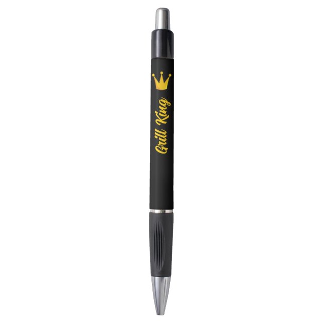 Grill King Crown Pen (Front Vertical)