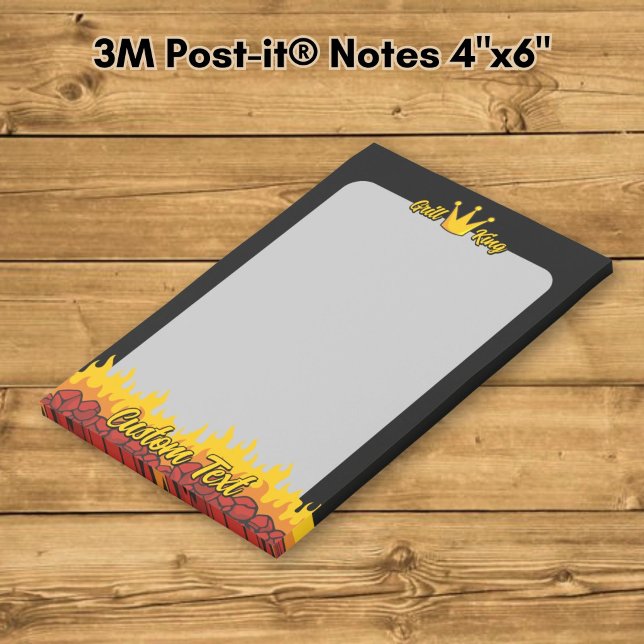 Grill King Crown Post-it Notes (Creator Uploaded)