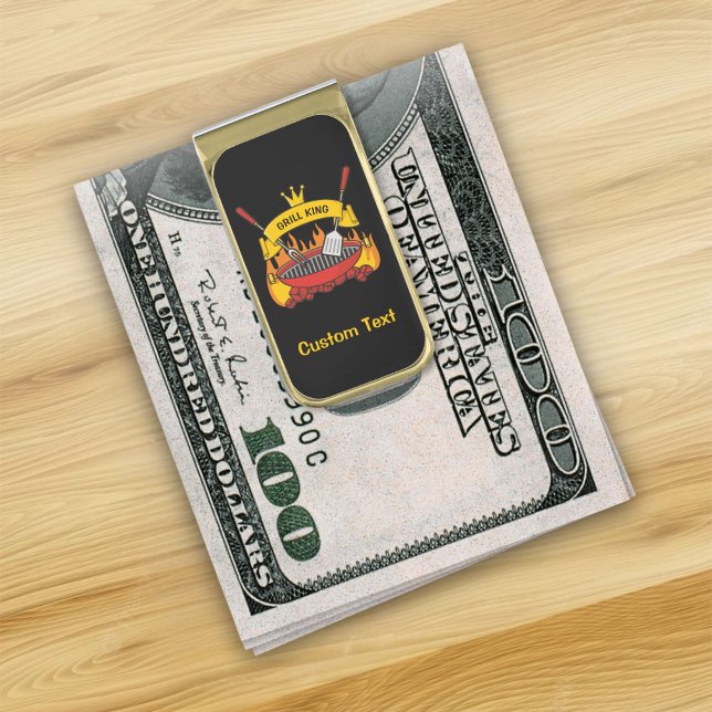 Grill King Gold Finish Money Clip (Creator Uploaded)