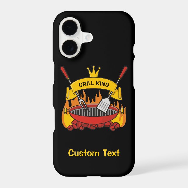 Grill King Iphone Case (Back)