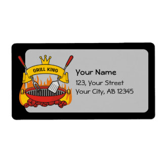 Grill King Label