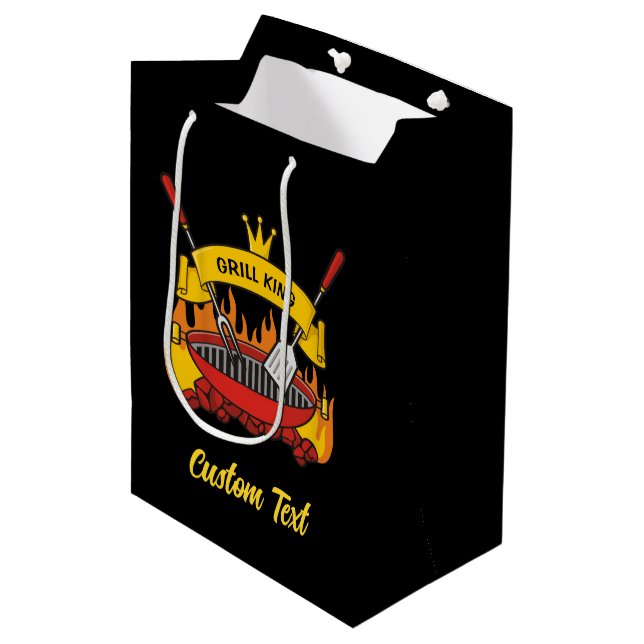 Grill King Medium Gift Bag (Front Angled)