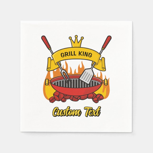 Grill King Napkins (Front)