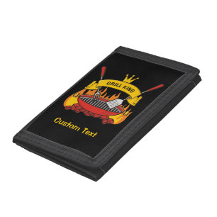 Grill King Trifold Wallet