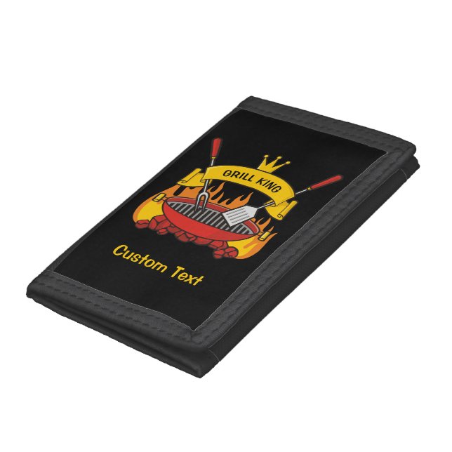 Grill King Trifold Wallet (Bottom)