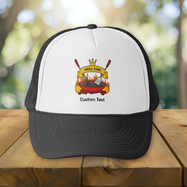 Grill King Trucker Hat (Creator Uploaded)