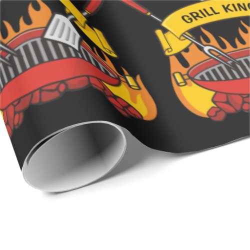 Grill King Wrapping Paper