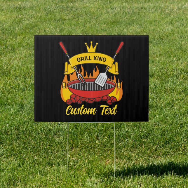 Grill King Yard Sign (Insitu)