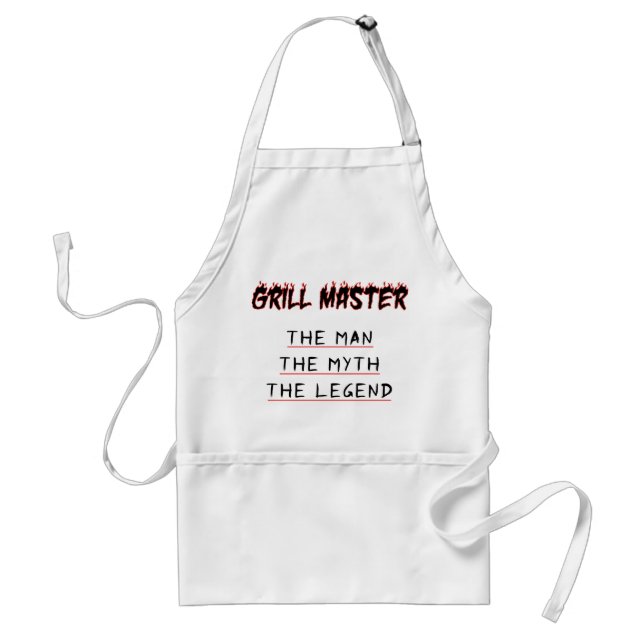 Grill Master Adult Apron (Front)
