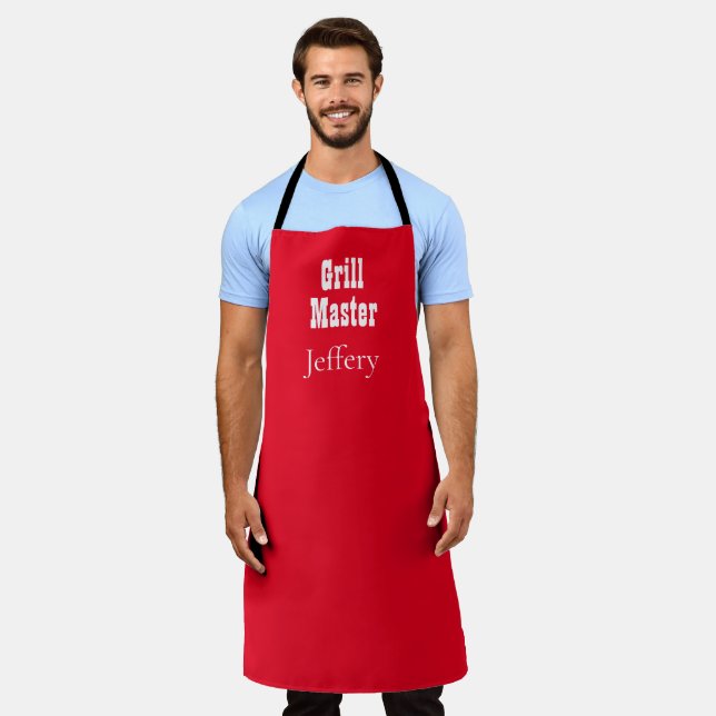 Grill Master Apron (Worn)