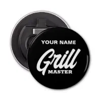 Grill Master Bottle Opener (Black)