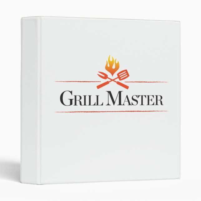 Grill Master Binder (Front/Spine)
