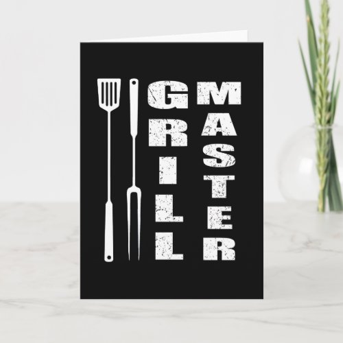 Grill master card