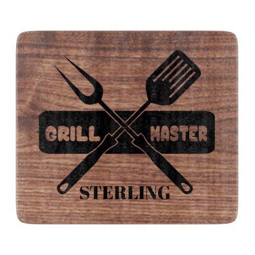 Grill Master  Cutting Board