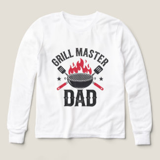Grill Master Dad – Funny BBQ Father's Day Gift Tri-Blend Shirts