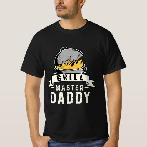 Grill_Master Daddy BBQ Smoker Dad T_Shirt