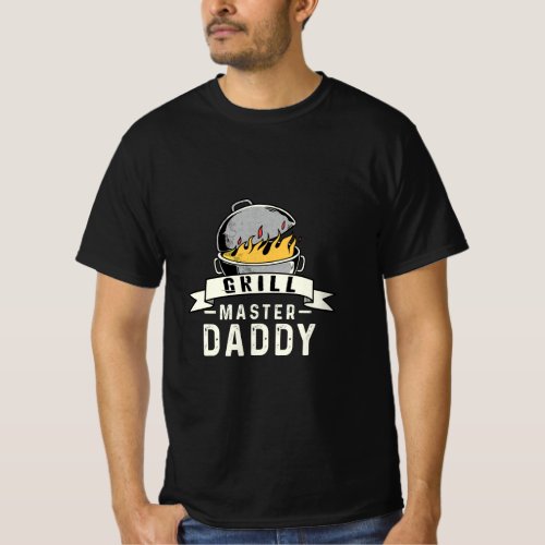 Grill_Master Daddy BBQ Smoker Dad  T_Shirt