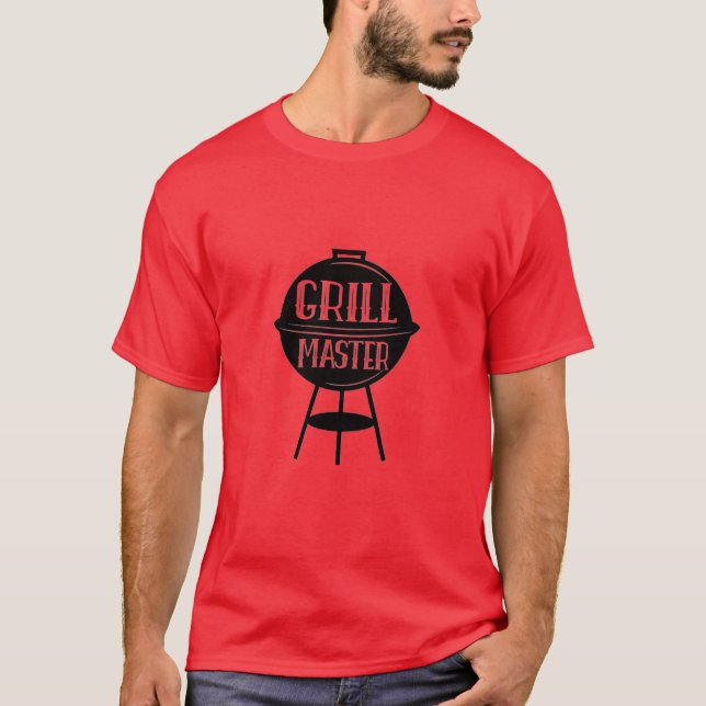 Grill Master Design T-Shirt (Front)
