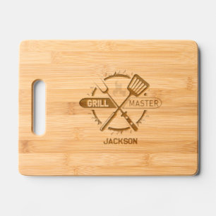 Grill Master Engraved Cutting Board