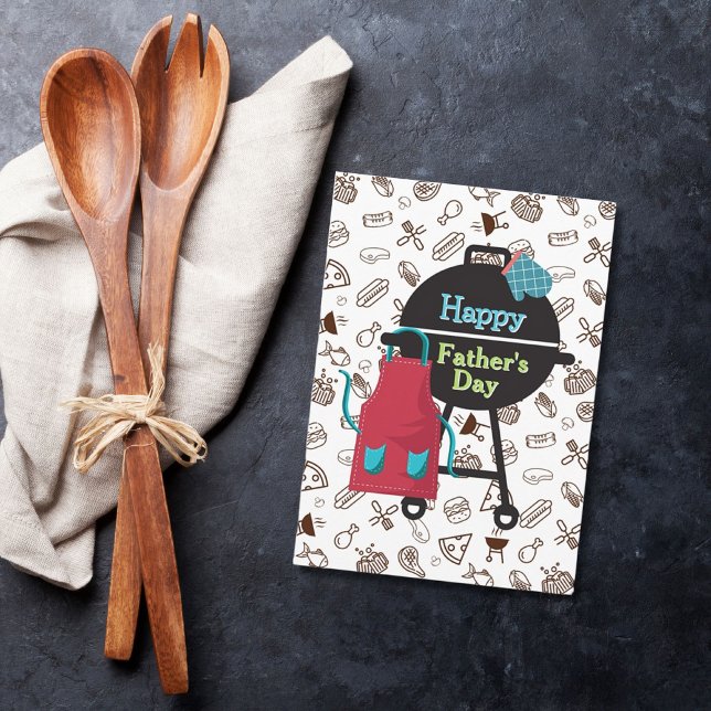 Grill Master Father’s Day Card with Fun BBQ Theme (Creator Uploaded)