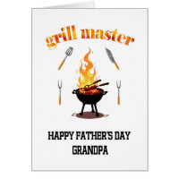 Grill Master Grandpa Fathers Day 