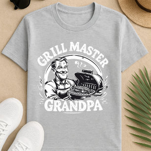 Grill Master Grandpa T-Shirt – Father’s Day