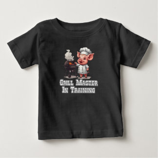 Grill Master In Training Baby T-Shirt