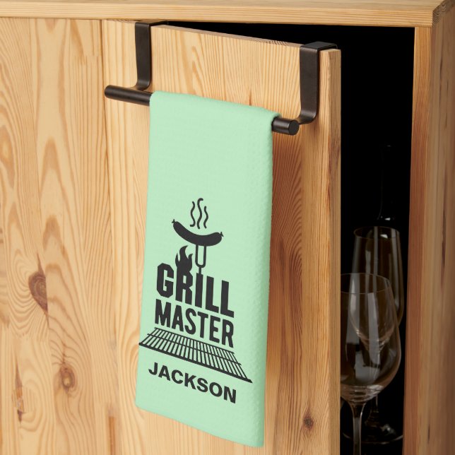 Grill Master Kitchen Towel (Thirds Fold)