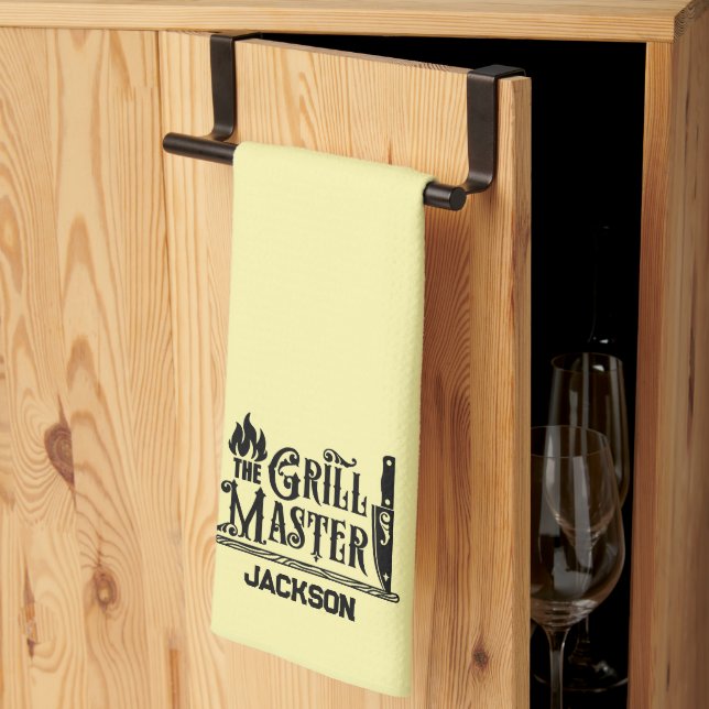 Grill Master Kitchen Towel (Thirds Fold)