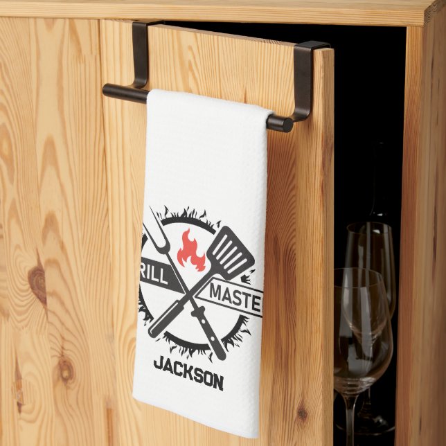 Grill Master Kitchen Towel (Thirds Fold)