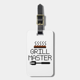 GRILL MASTER LUGGAGE TAG