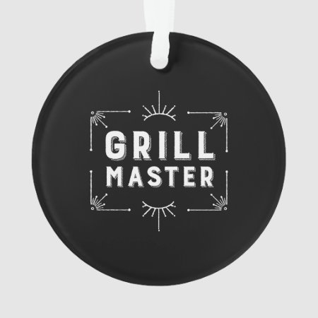 Grill Master Ornament