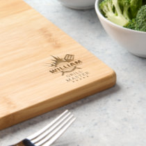 Grill Master personalized Engraved Cutting Board