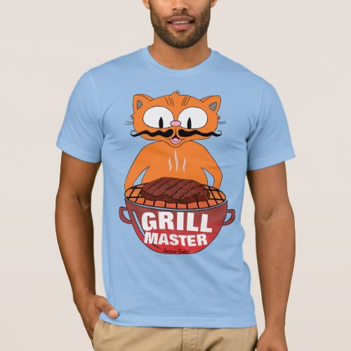 GRILL MASTER Seor Gato Grilling BBQ Funny T_Shirt