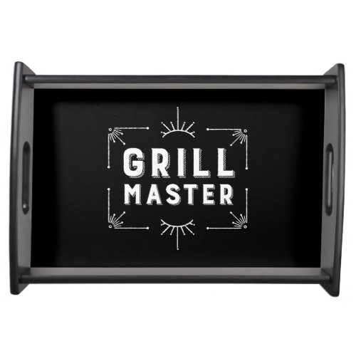 Grill Master Serving Tray
