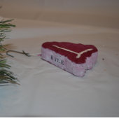 Grill Master T-bone Steak Holiday Ornament (Front Left)