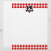 Grill Master with BBQ Tools & Picnic Table (Front/Back)