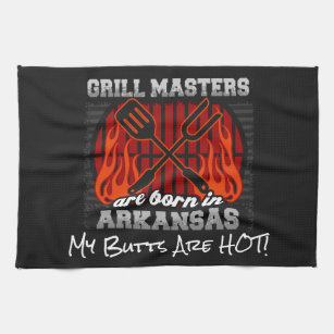 Grill Masters Are Born In Arkansas Add A Slogan Towel