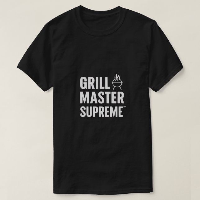 Grill Now, Worry Later – Funny BBQ Men’s T-Shirt | (Design Front)
