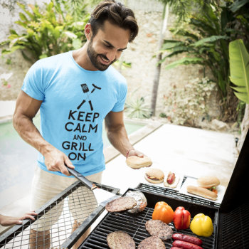 Grill On T-shirt by shelbysemail2 at Zazzle