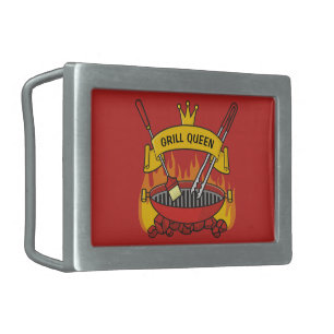 Grill Queen Belt Buckle