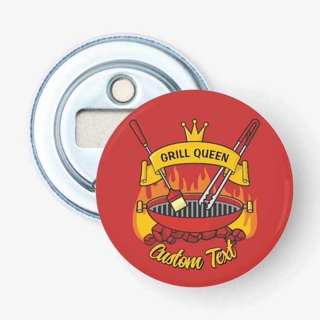 Grill Queen Bottle Opener (Front)