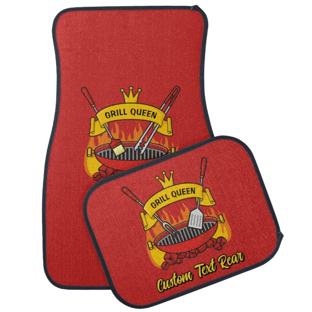 Grill Queen Car Mat (Set)