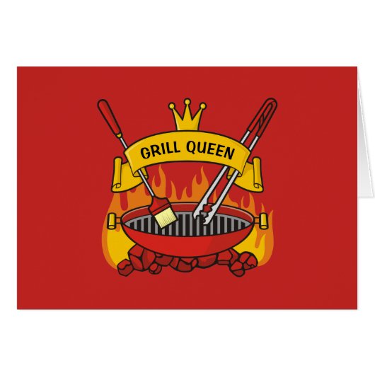 Grill Queen Cards (Front Horizontal)