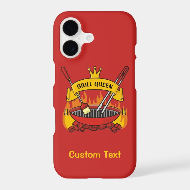 Grill Queen Case-Mate iPhone Case (Back)