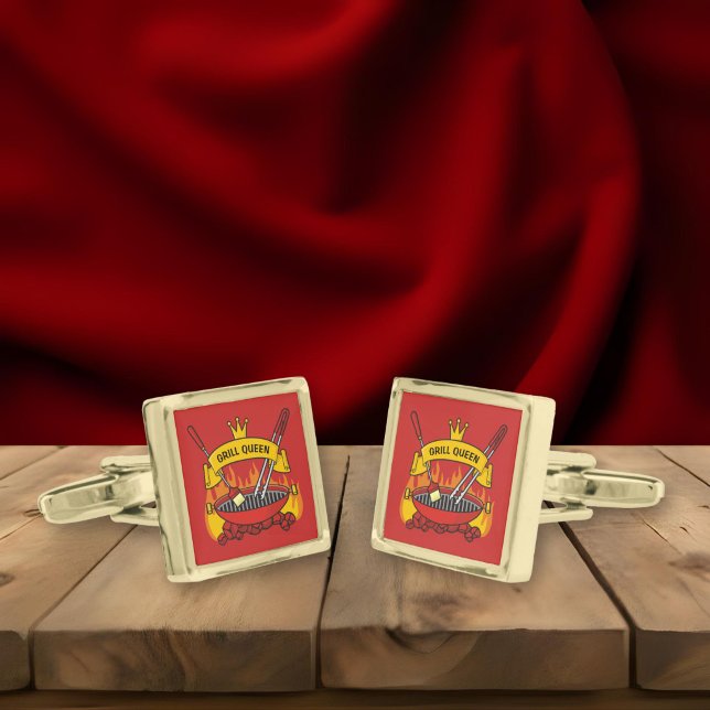 Grill Queen Cufflinks (Creator Uploaded)
