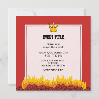 Grill Queen Invitation